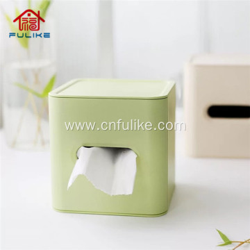 Eco-friendly Bamboo Fiber Tissue Box Napkin Holder